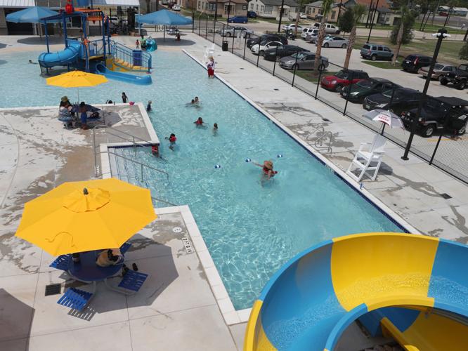 Longawaited Galveston community pool opens Local News The Daily News