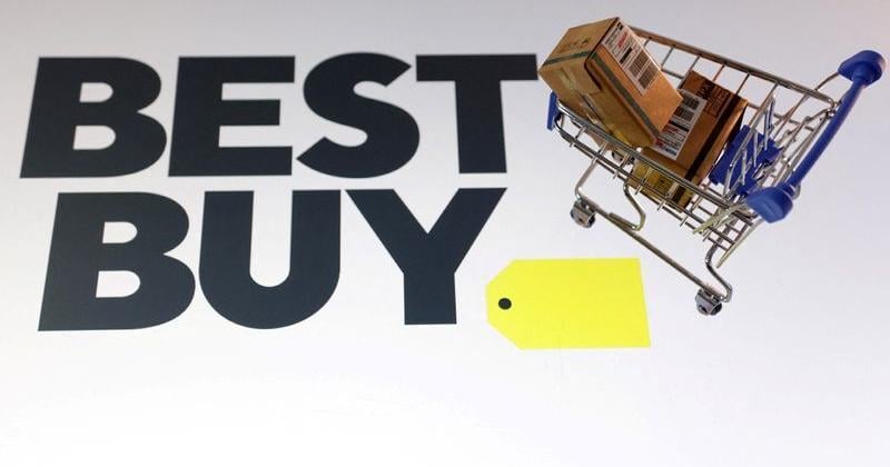 Illustration shows Best Buy logo