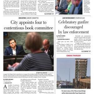 Page A1 | Daily News E-Edition | The Daily News - Vimarsana News