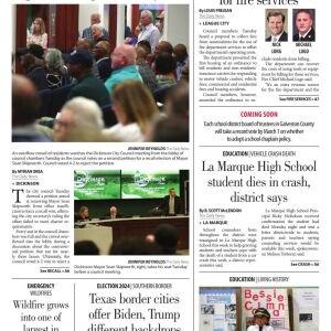 Page A1 | Daily News E-Edition | The Daily News - Vimarsana News