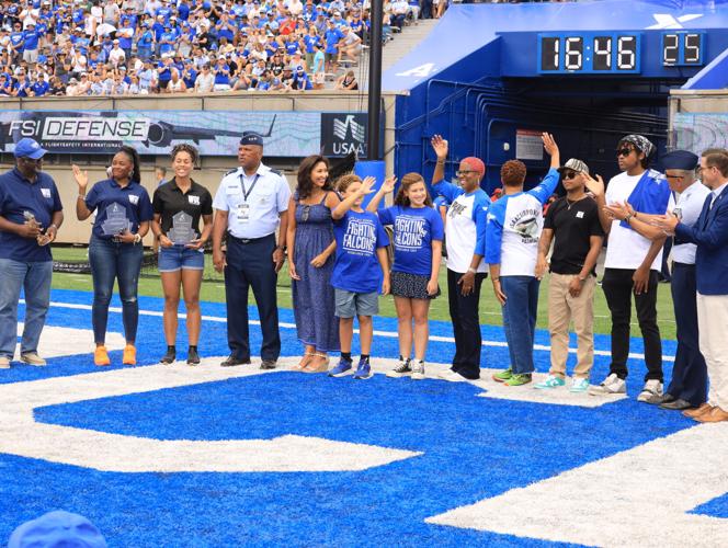 AFA honors first Black grads at football home opener