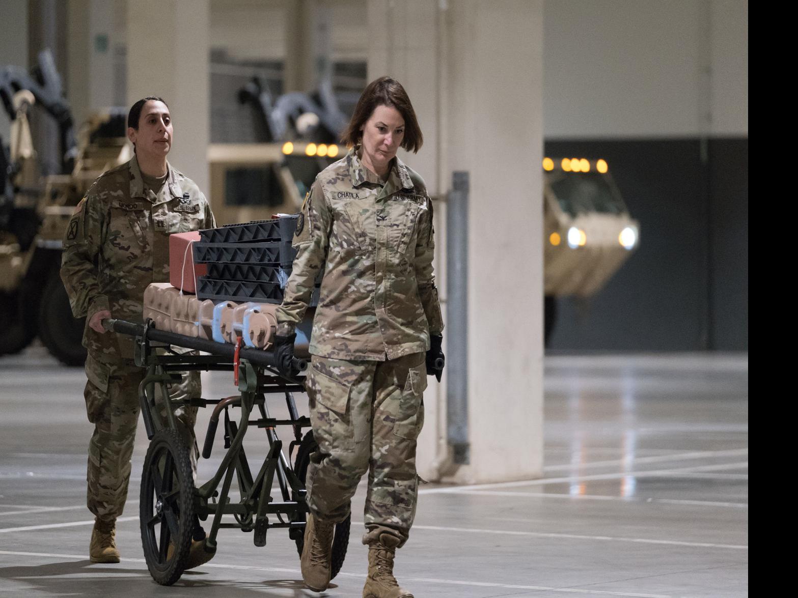 Fort Carson Soldiers Turn Seattle Stadium Into Coronavirus Relief
