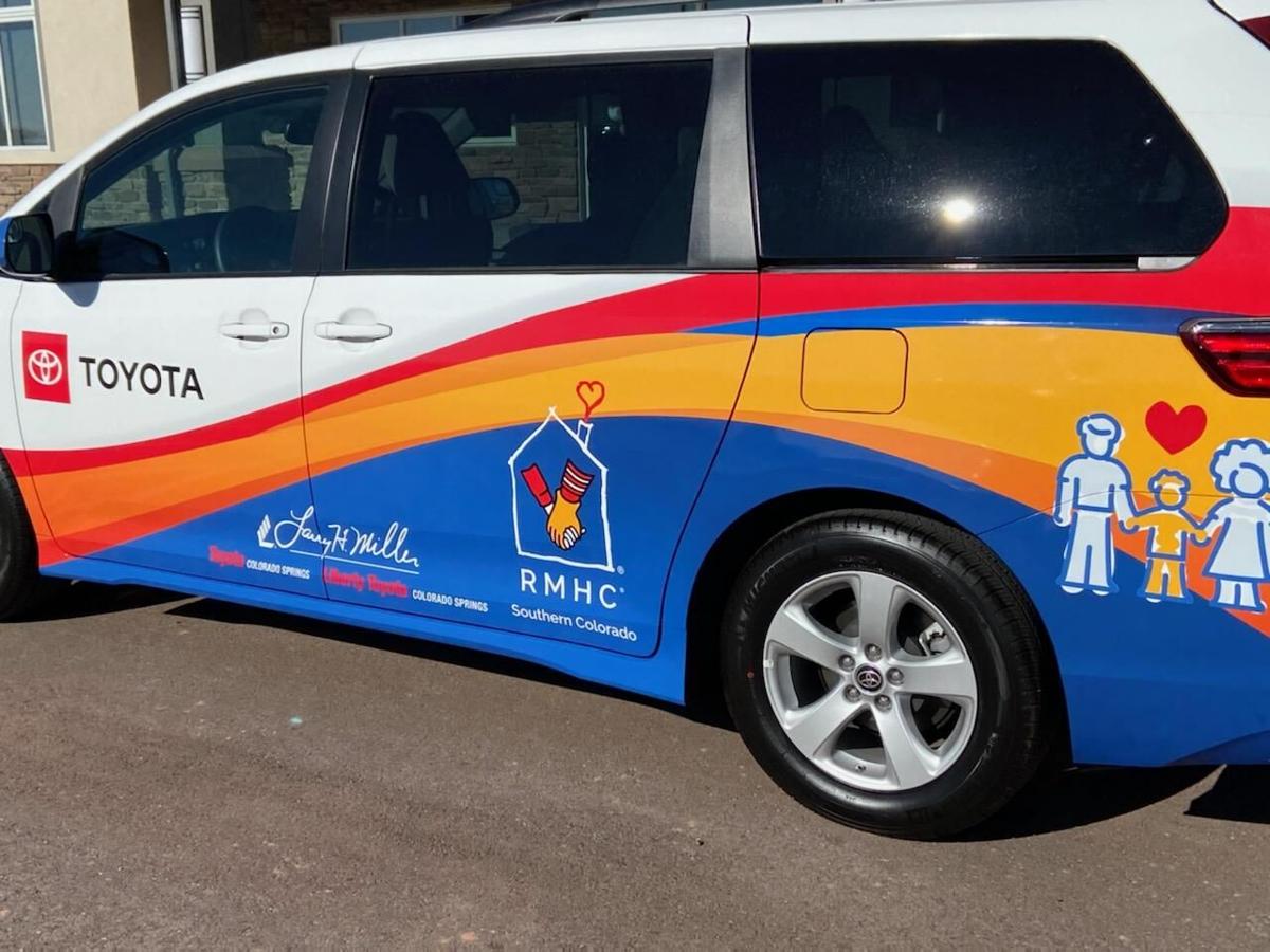 Local Ronald McDonald House gifted a van to help with transportation