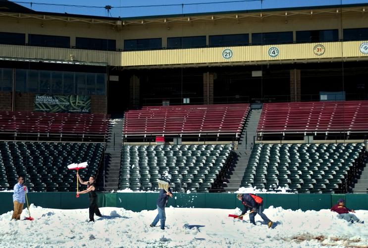 Salt Lake Bees fans enjoy doubleheader a day after snow postponed Opening  Day 