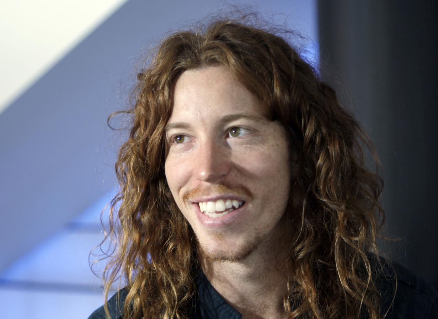 Shaun White with long hair - The Flying Tomato