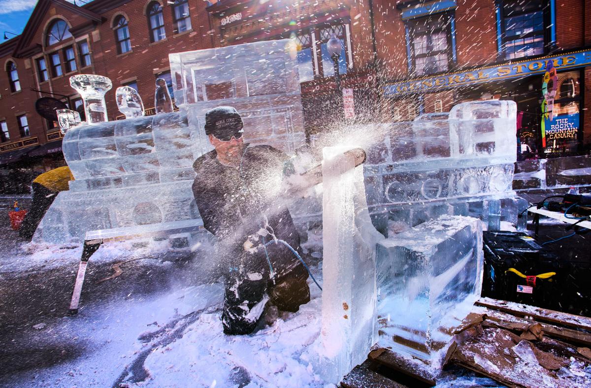 Only Hearts Melt At Cripple Creek Ice Festival Colorado Springs
