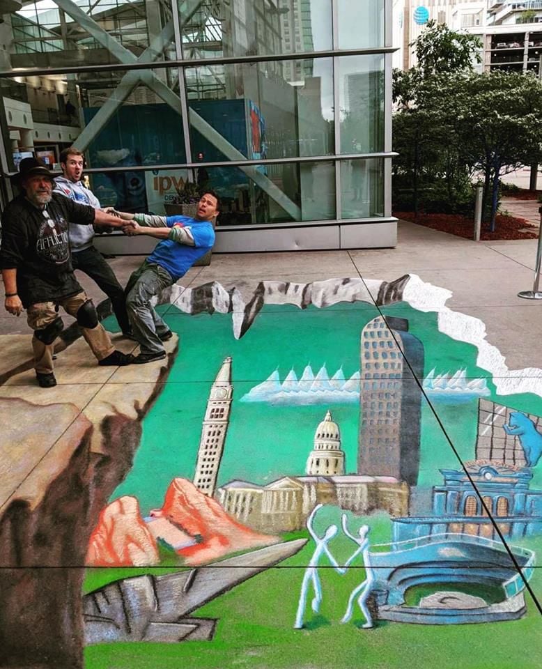 chalk art festival