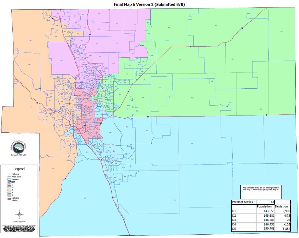 El Paso County Redistricting Commission Finalizes New Commission ...