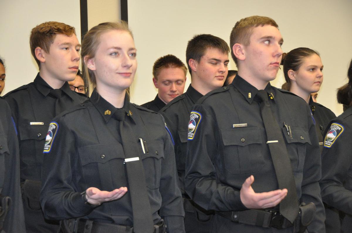After Months Of Law Enforcement Development Training 34 Teens