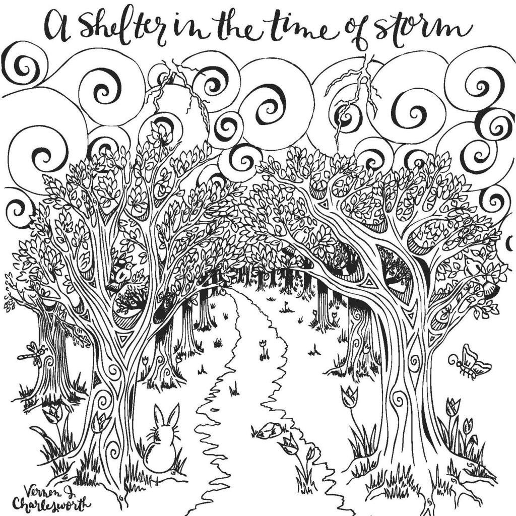 Coloring For Spiritual Contemplation Is Aim Of New Book By