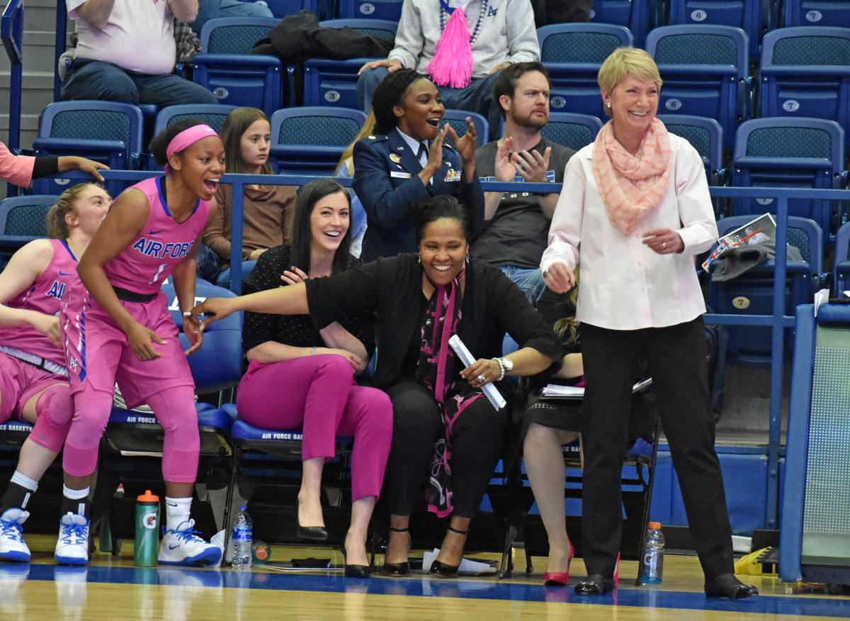 Air Force Women S Basketball Coach Chris Gobrecht Explains Female