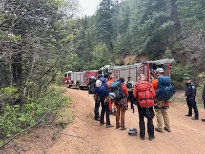 Hiker rescued from popular Colorado Springs hiking trail News