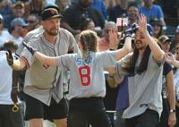 Derrick White wins MLB All-Star Celebrity Softball Game MVP