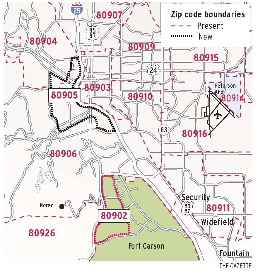 Colo Zip Code Map