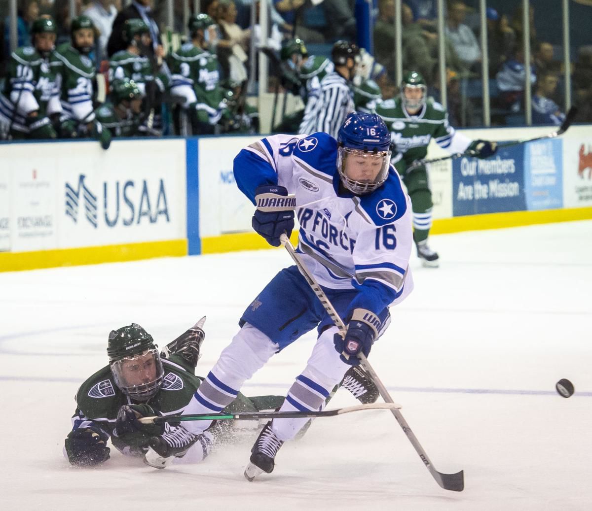 Falcons Take On Mercyhurst Lakers, Win 2-0 | Thetribune | Gazette.com