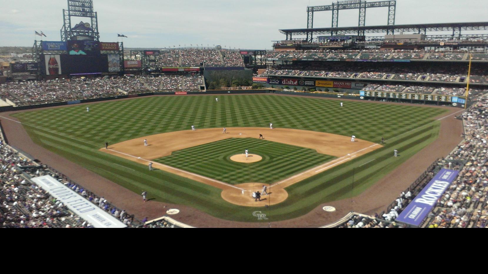 Section 157 at Coors Field 