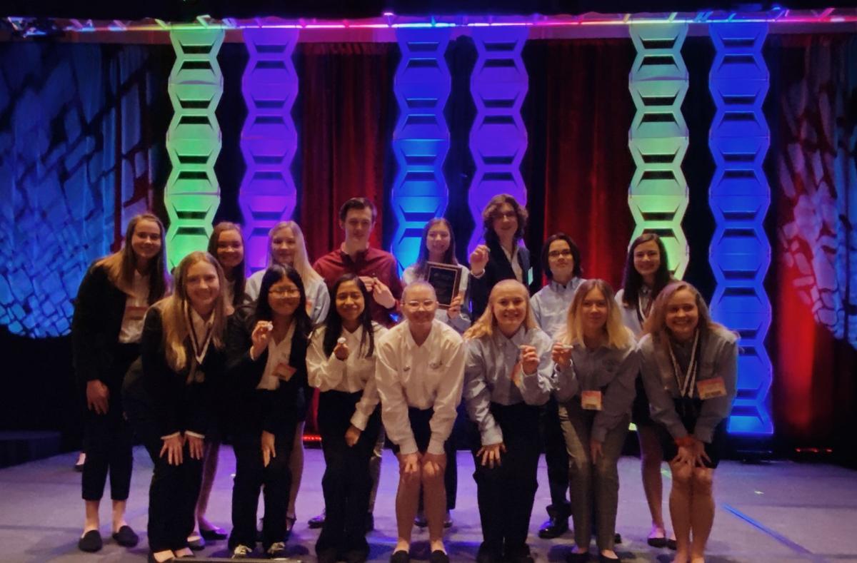 L-P HOSA – Future Health Professionals club enjoying a banner year