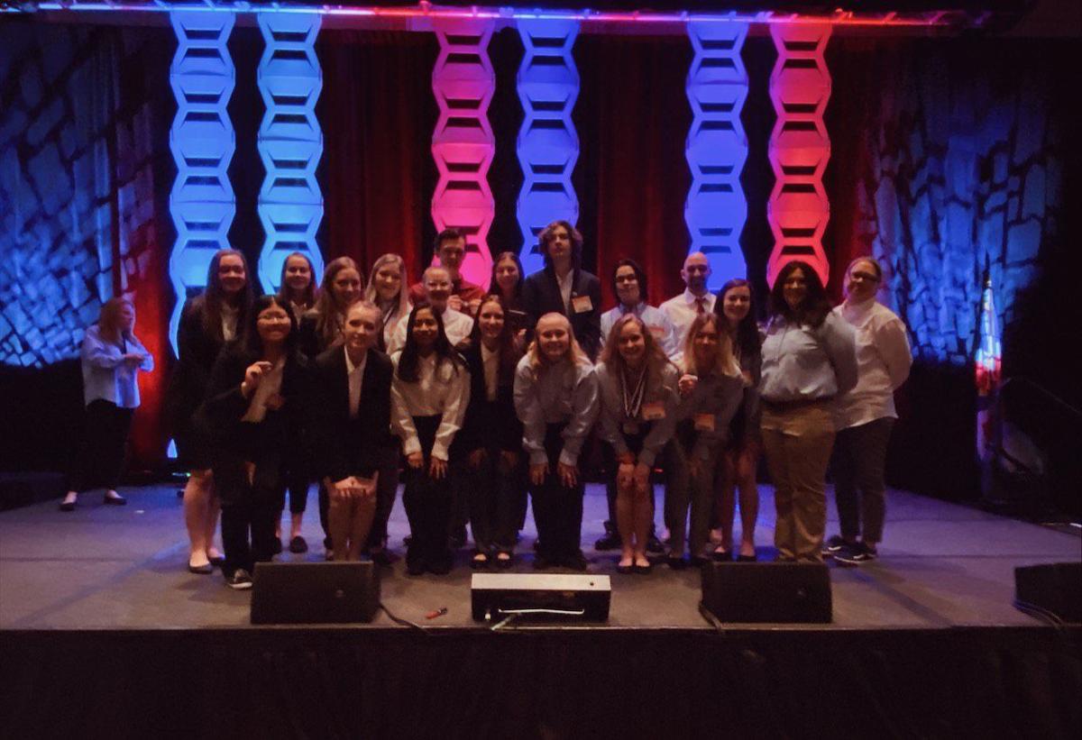 L-P HOSA – Future Health Professionals club enjoying a banner year