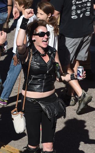 Thousands flocked to Manitou Springs on Saturday, October 25, 2014, for the annual Emma Crawford Coffin Races. The races started in 1995, but the story of Emma Crawford goes back to 1891 when she was buried at the top of Red Mountain above Manitou Sprin...