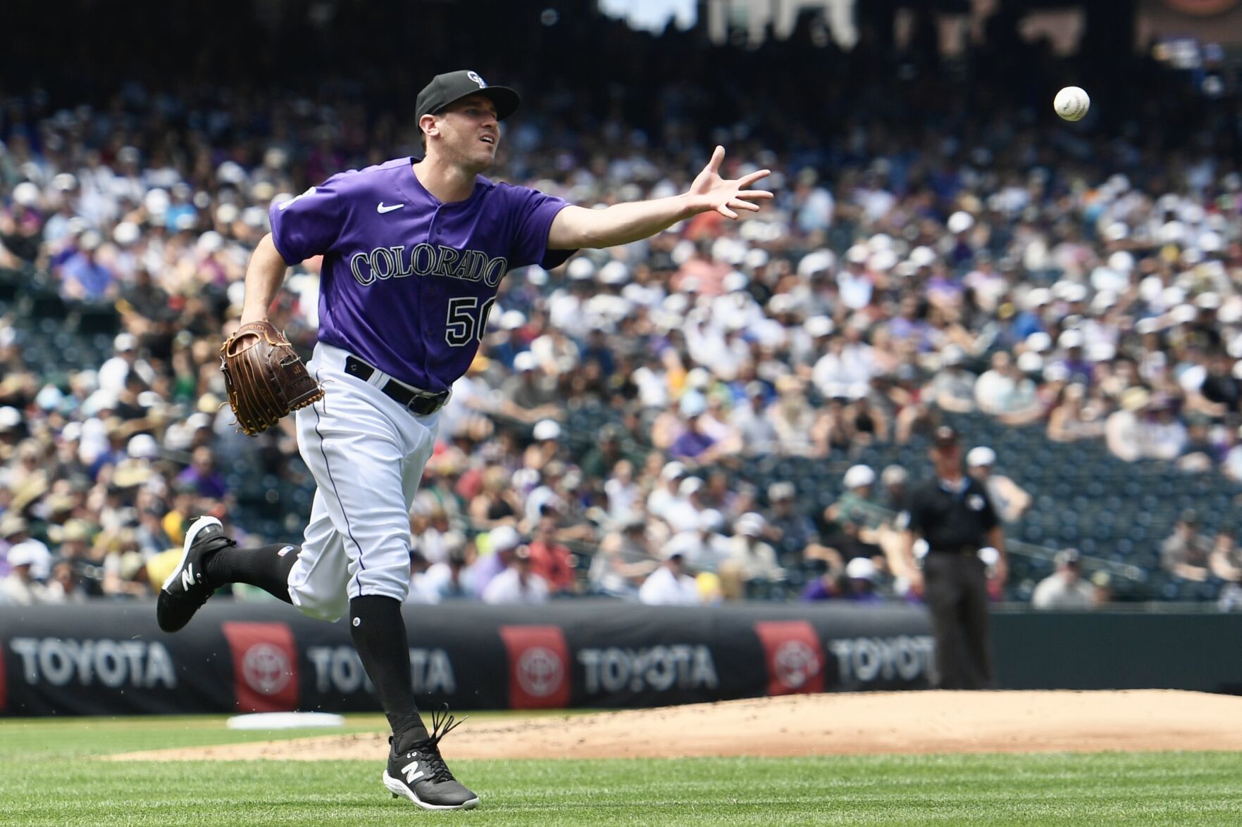 Ty Blach throws five scoreless en route to Colorado Rockies 2 0