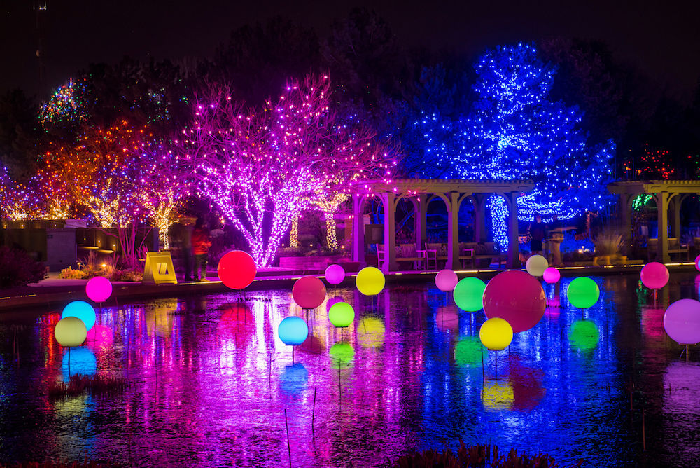 A Front Range holiday tradition 'Blossoms of Light' at Denver Botanic