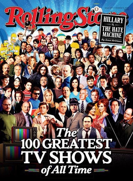 blad Ambitiøs Indføre Rolling Stone has come up with the 100 greatest TV shows of all time; my  list was a little different | News | gazette.com