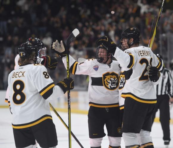 DU hockey wins chippy affair over rival Colorado College at Ball Arena