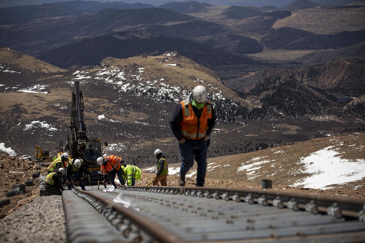 New Cog Railway Taking Shape On Pikes Peak Business Gazette Com