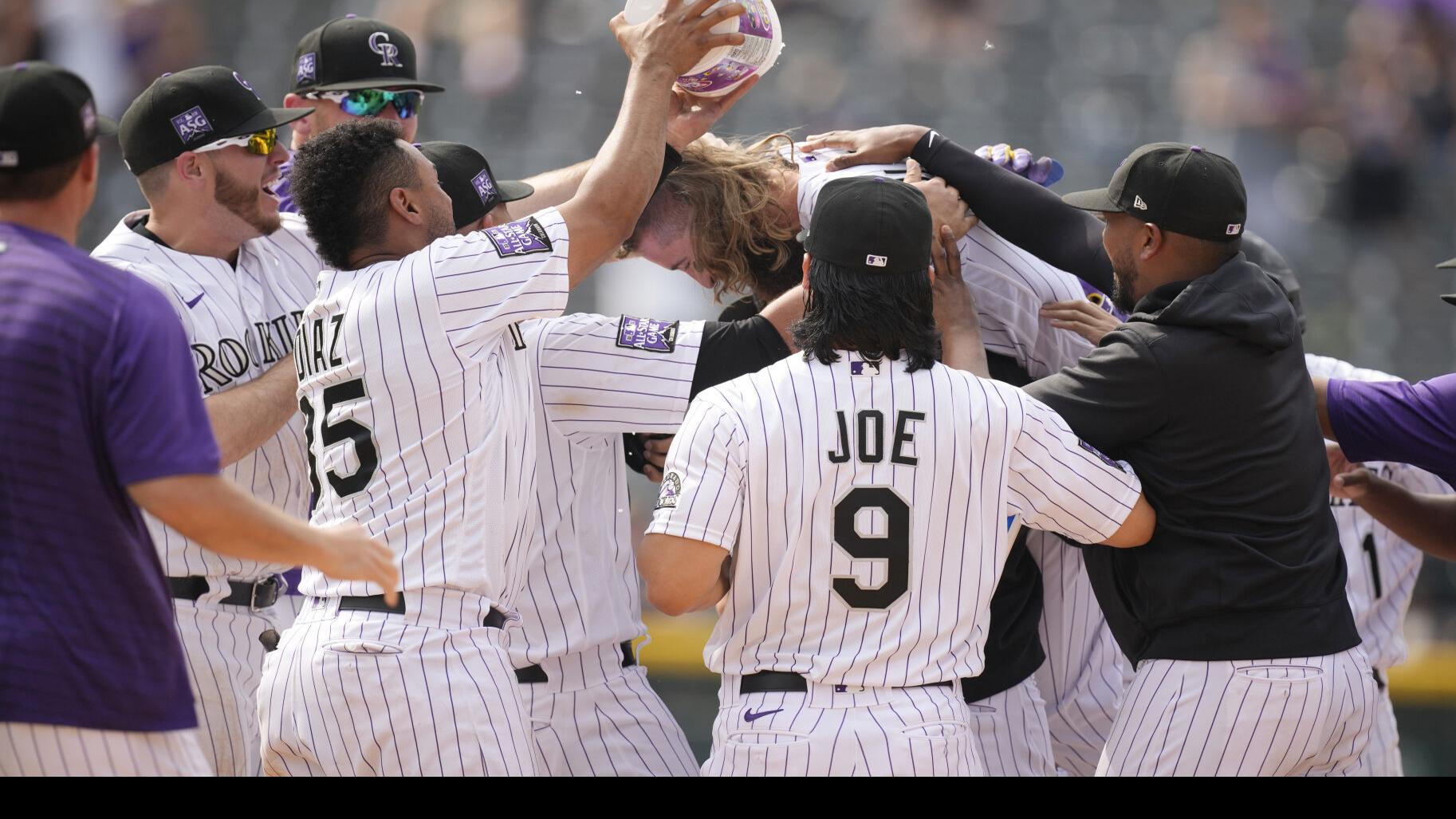 Charlie Blackmon hits a walk-off single as the Rockies sweep the Padres, Sports