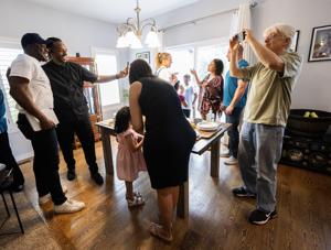 Colorado Springs city officials visit neighborhood gatherings in celebration of project launch