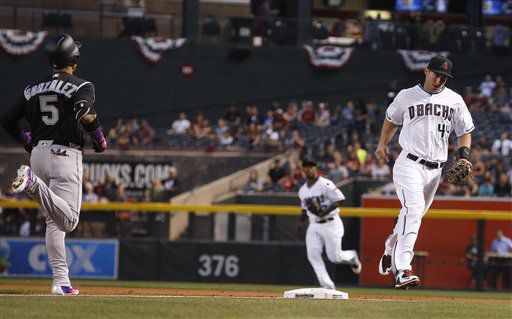 Diamondbacks hit trio of homers to rally past Rockies – The