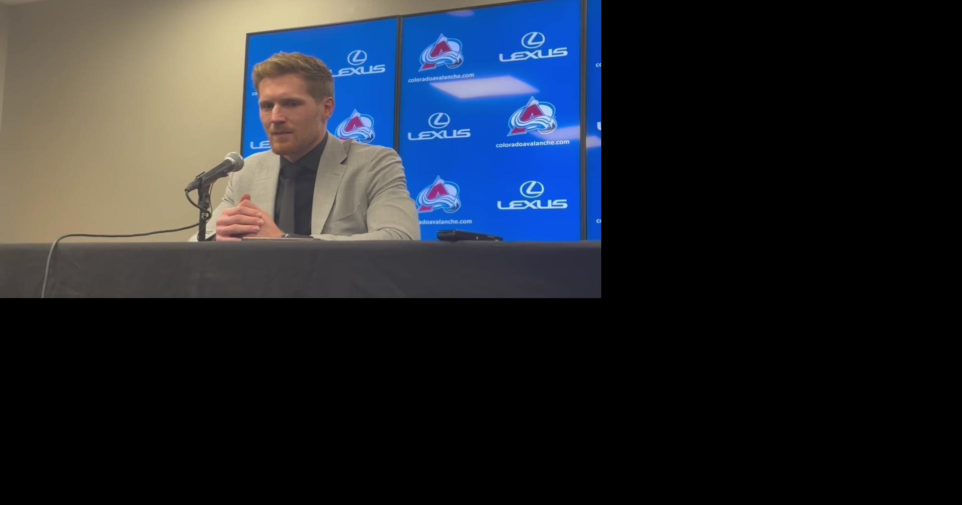 Avs’ Gabe Landeskog press conference Sports