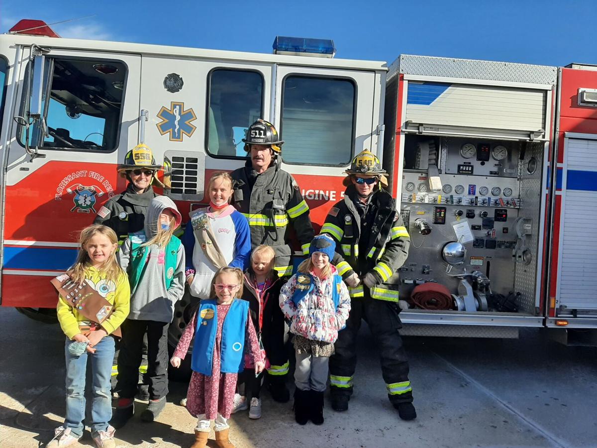Girl Scout cookies delivered to law enforcement, first responders across Teller County