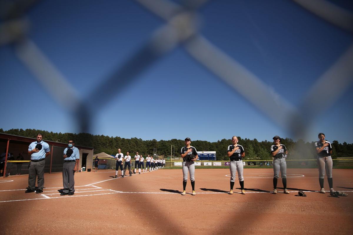 Palmer Ridge, Discovery face off on the softball diamond