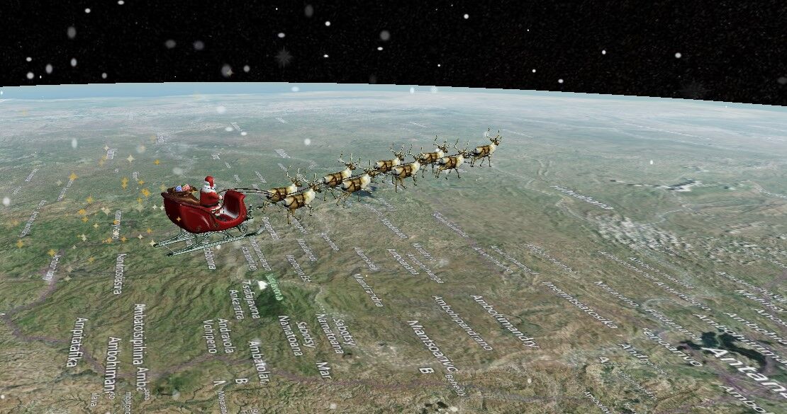 NORAD Prepares To Track Santa During His Annual Trek Around The World ...