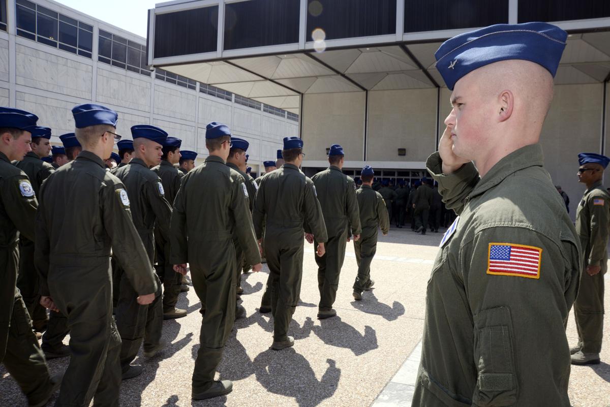 One Of Air Force Academy S Top Graduates To Trade Cadet Uniform