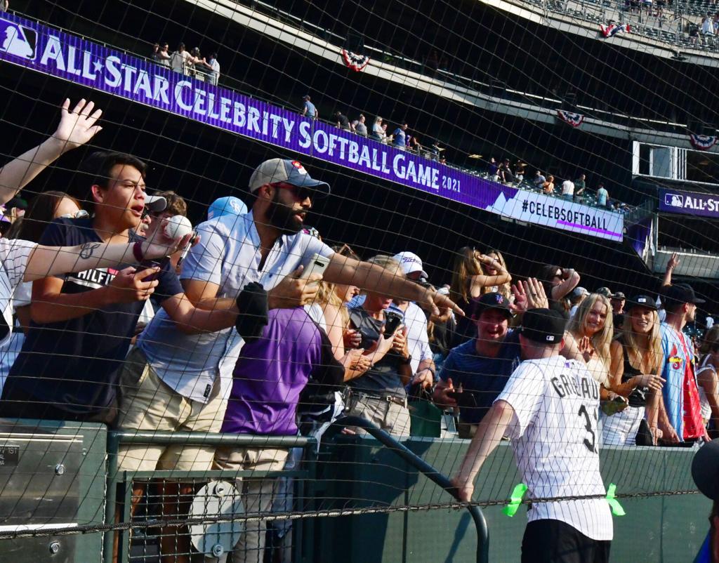 Inside the 2021 MLB All-Star Celebrity Softball Game with Von Miller and  Brandon McManus