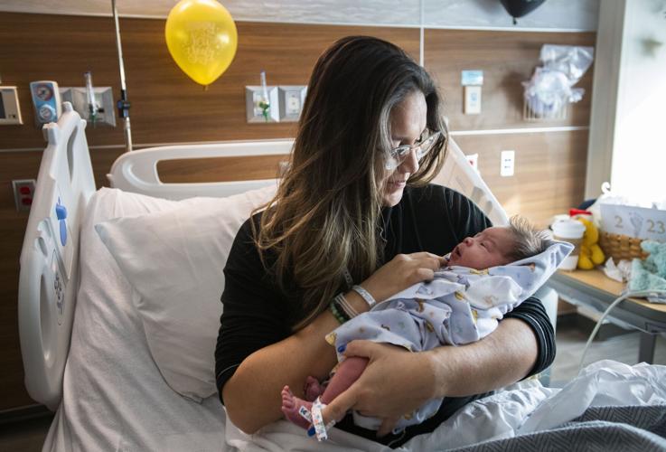 Brookwood Hospital introduces first baby of the new year