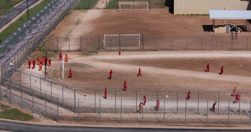 Bluebonnet Detention Facility housing Venezuelans at the center of US Supreme Court ruling