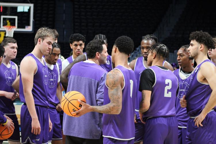 Grand Canyon team huddle