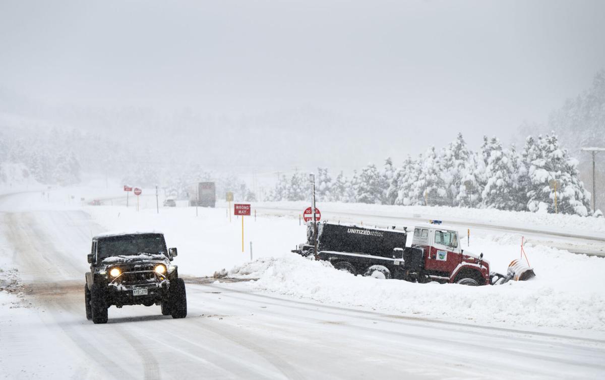 Snow totals for Colorado Springs area Weather