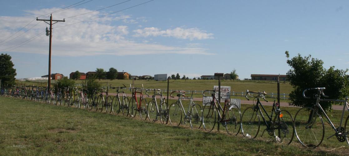 The Country Life: A country landscape dominated by bicycles