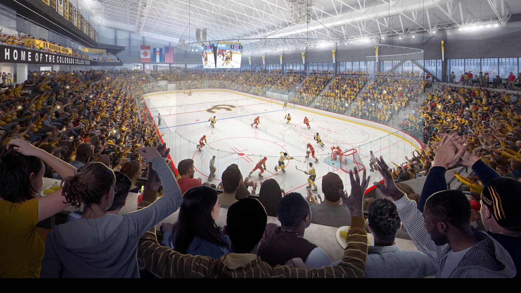 Colorado College hockey opens season Oct. 8 at new, on-campus Ed Robson  Arena, Sports