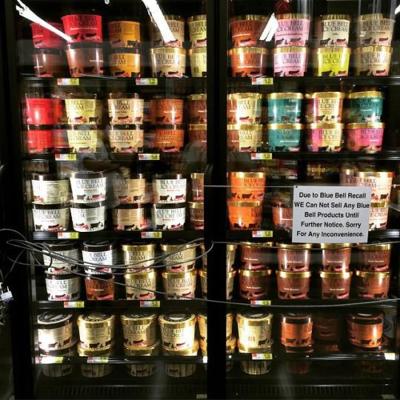 Number of people sickened by listeria linked to Blue Bell ice cream grows