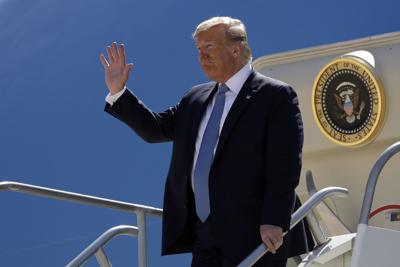 No truce: Trump keeps up feud with California during visit (copy)