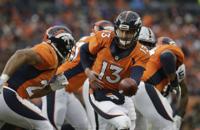 Broncos running back Devontae Booker watches the flyover before Denverâ€™s  game against Oakland Sunday, Jan. 1, 2017, at Sports Authority Field at  Mile High in Denver. (The Gazette, Christian Murdock), Sports