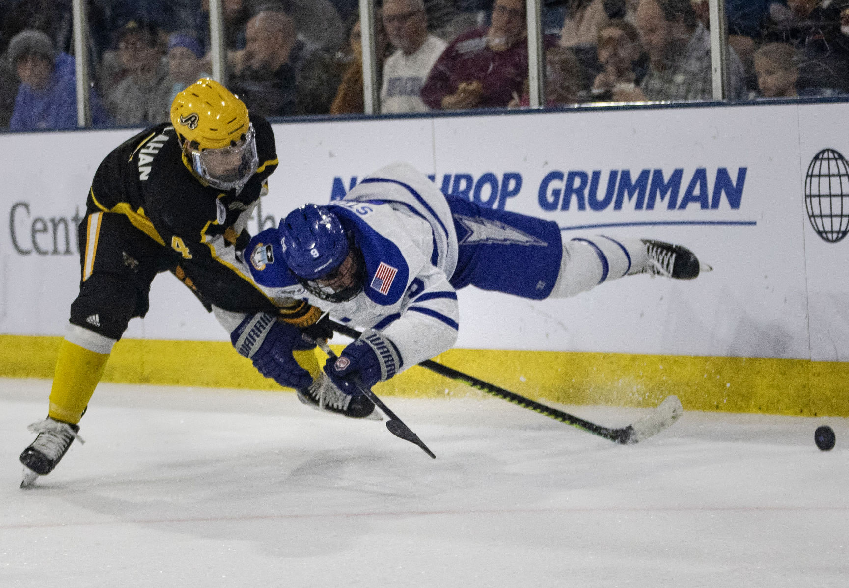 Second period swoon leads to goalie switch series split for Air Force hockey Sports gazette