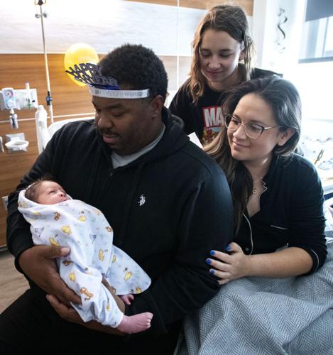 Photos: Denver Health welcomes 1st baby born in 2024