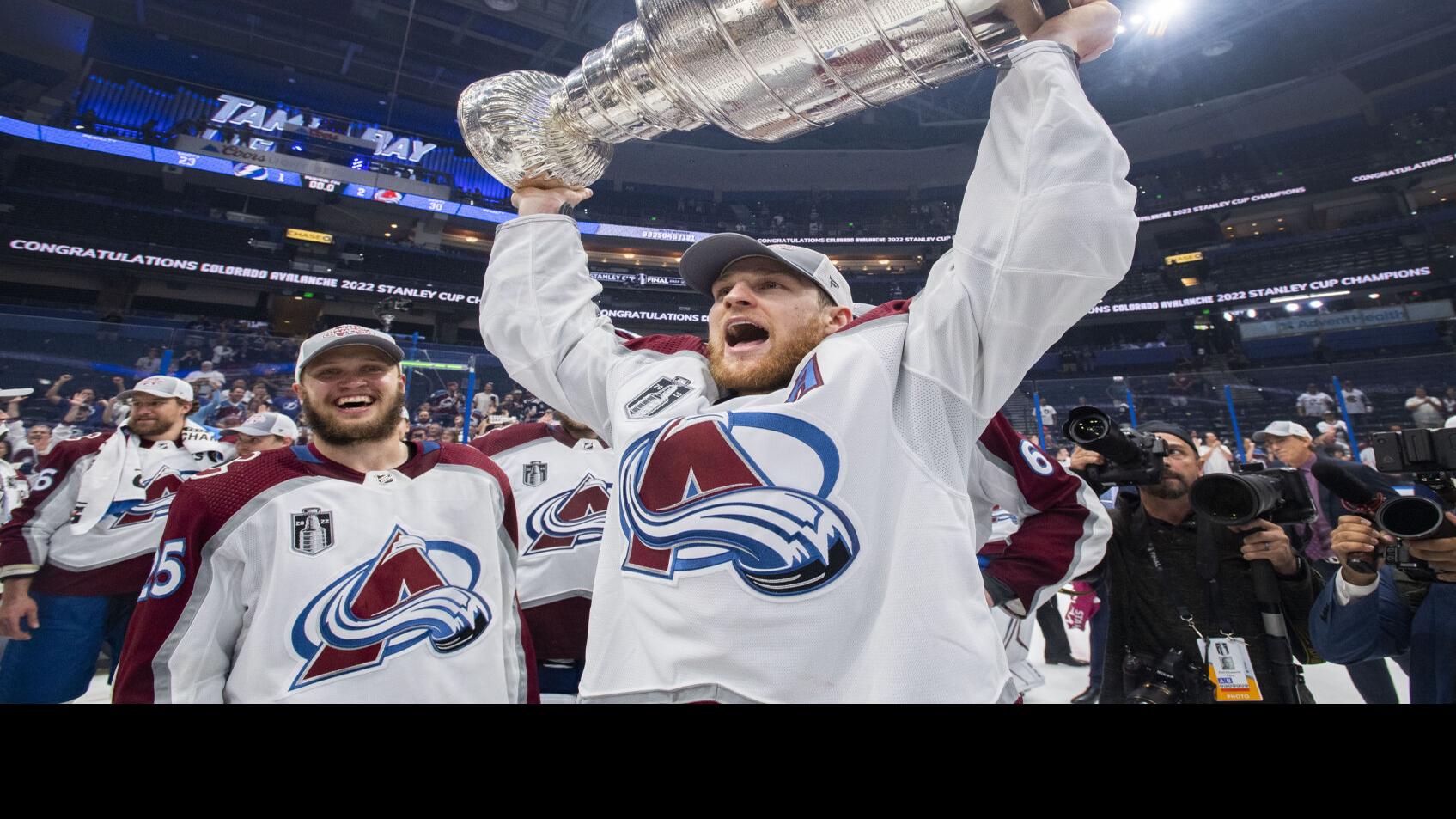 Colorado Avalanche Stanley Cup Champions gear, buy it now