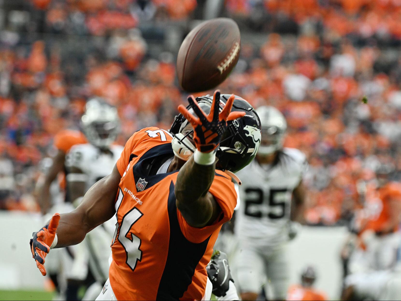 Nate Hobbs with a Tackle For Loss vs. Denver Broncos 